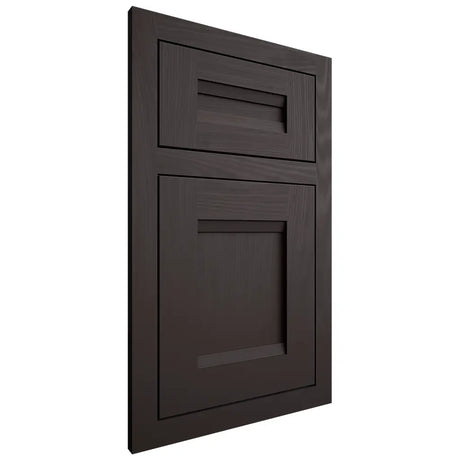 Shiloh Cabinetry Flush Inset Bristol Poplar Plain Cut Carbon Door