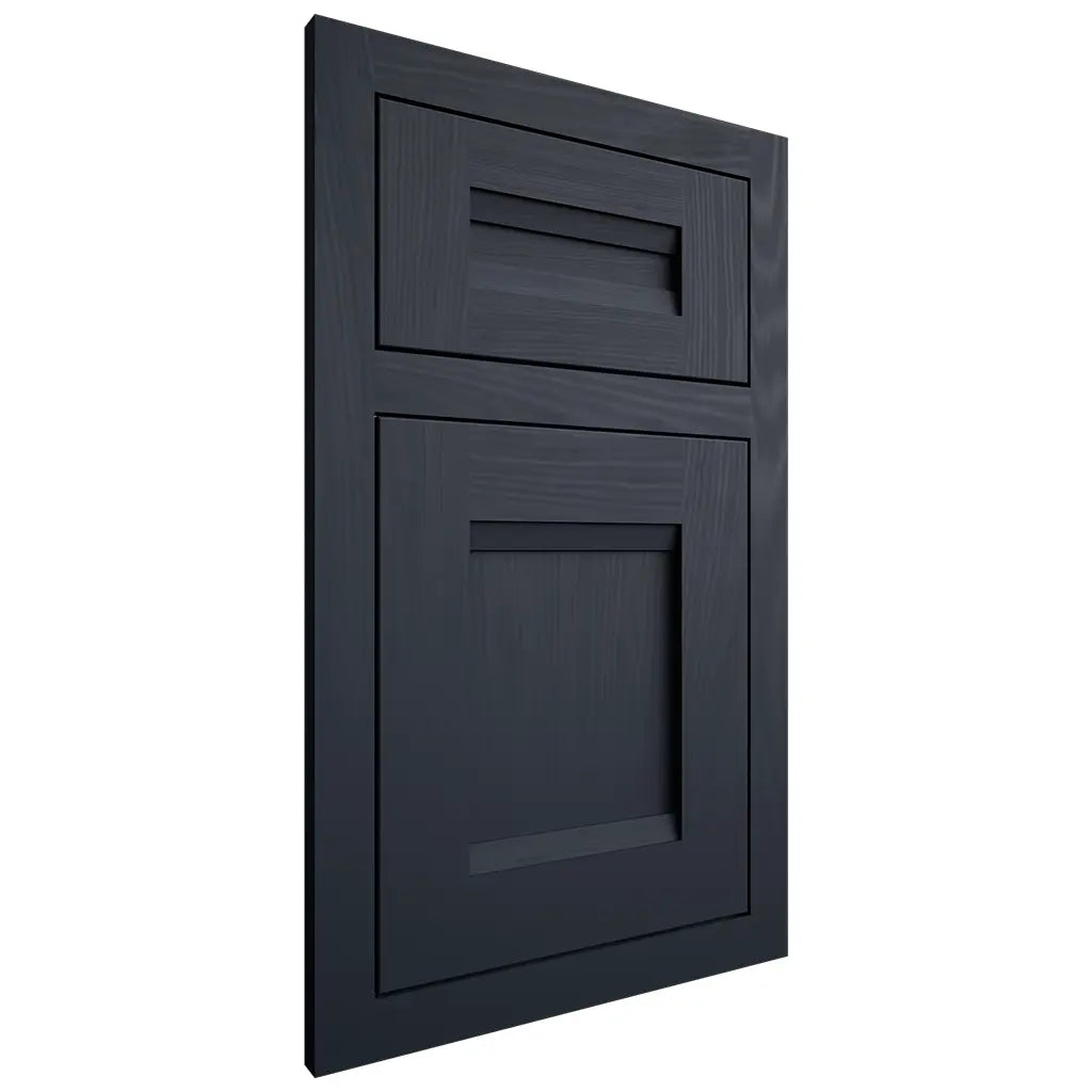 Shiloh Cabinetry Flush Inset Bristol Poplar Plain Cut Hudson Door