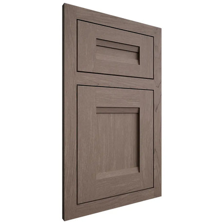 Shiloh Cabinetry Flush Inset Bristol Poplar Plain Cut River Rock Door