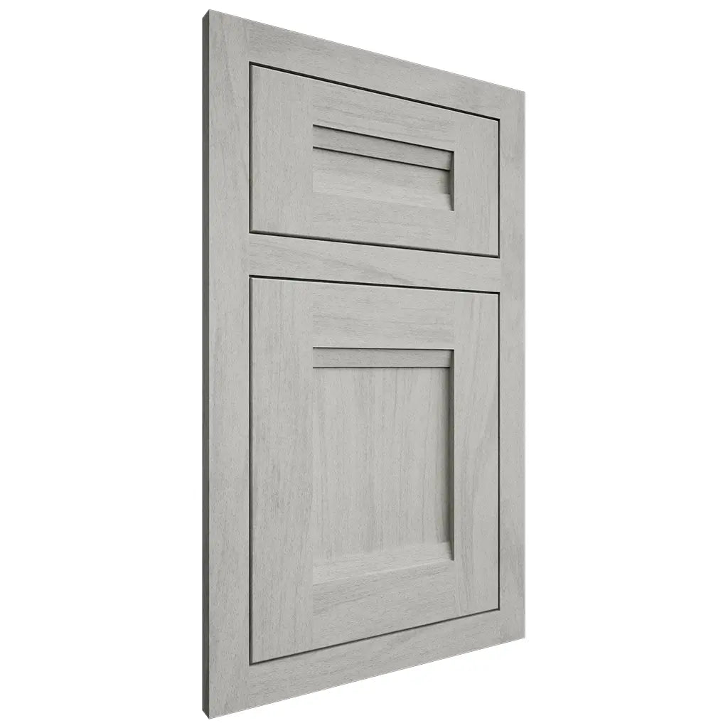 Shiloh Cabinetry Flush Inset Bristol Poplar Plain Cut Stratus Door