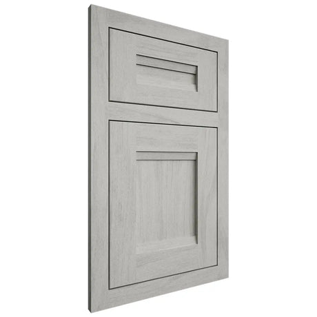 Shiloh Cabinetry Flush Inset Bristol Poplar Plain Cut Stratus Door