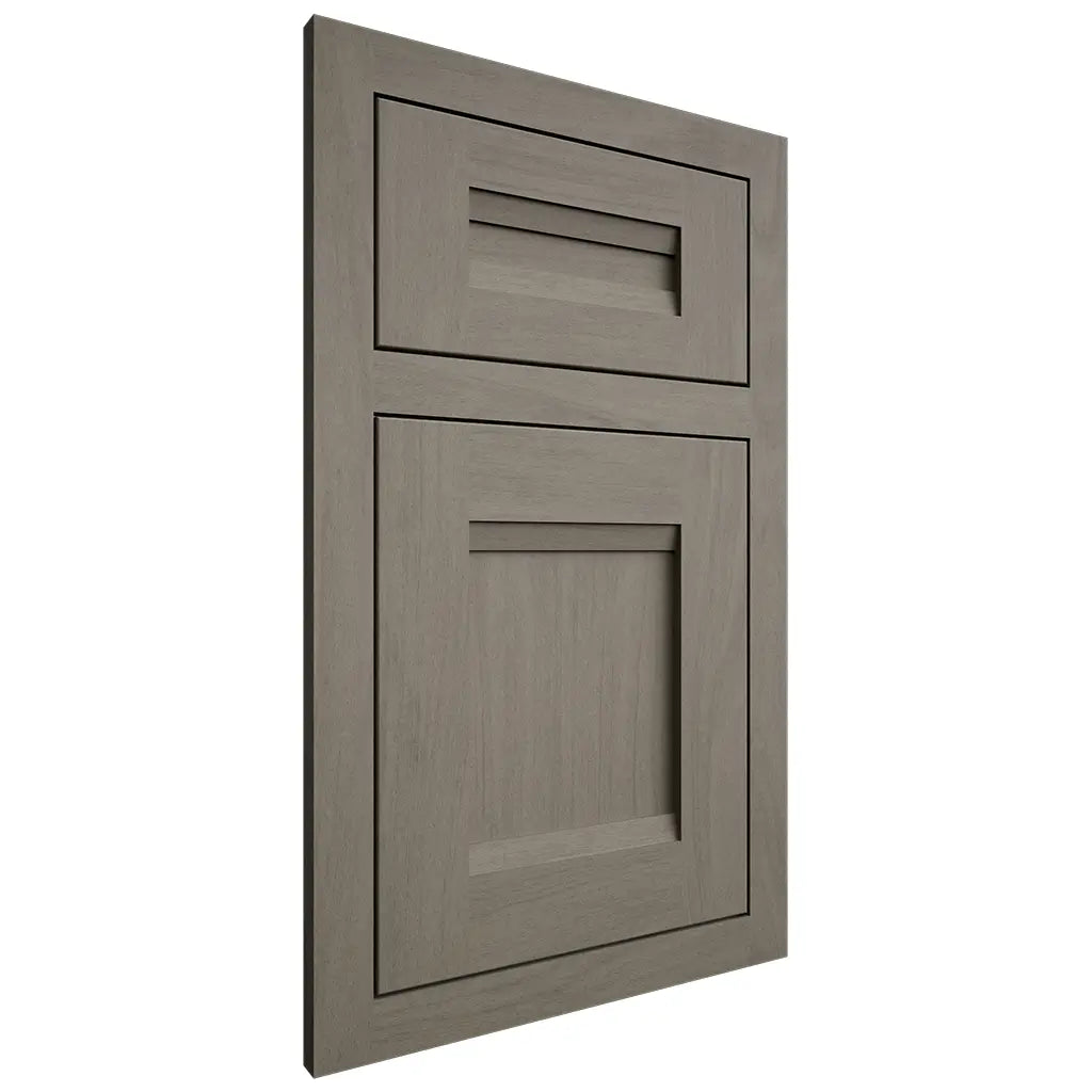 Shiloh Cabinetry Flush Inset Bristol Poplar Plain Cut Thyme Door