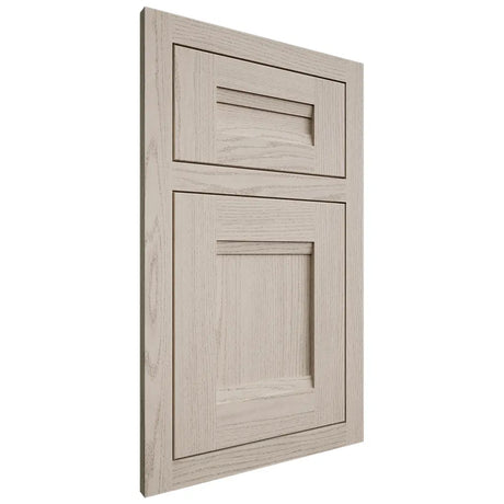 Shiloh Cabinetry Flush Inset Bristol Walnut Plain Cut Seagull Door