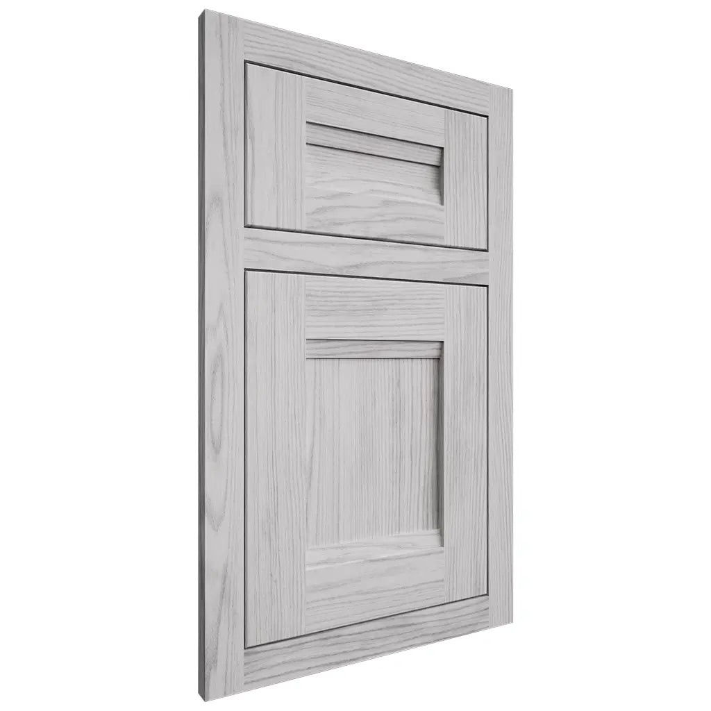 Shiloh Cabinetry Flush Inset Bristol Walnut Plain Cut Stratus Door