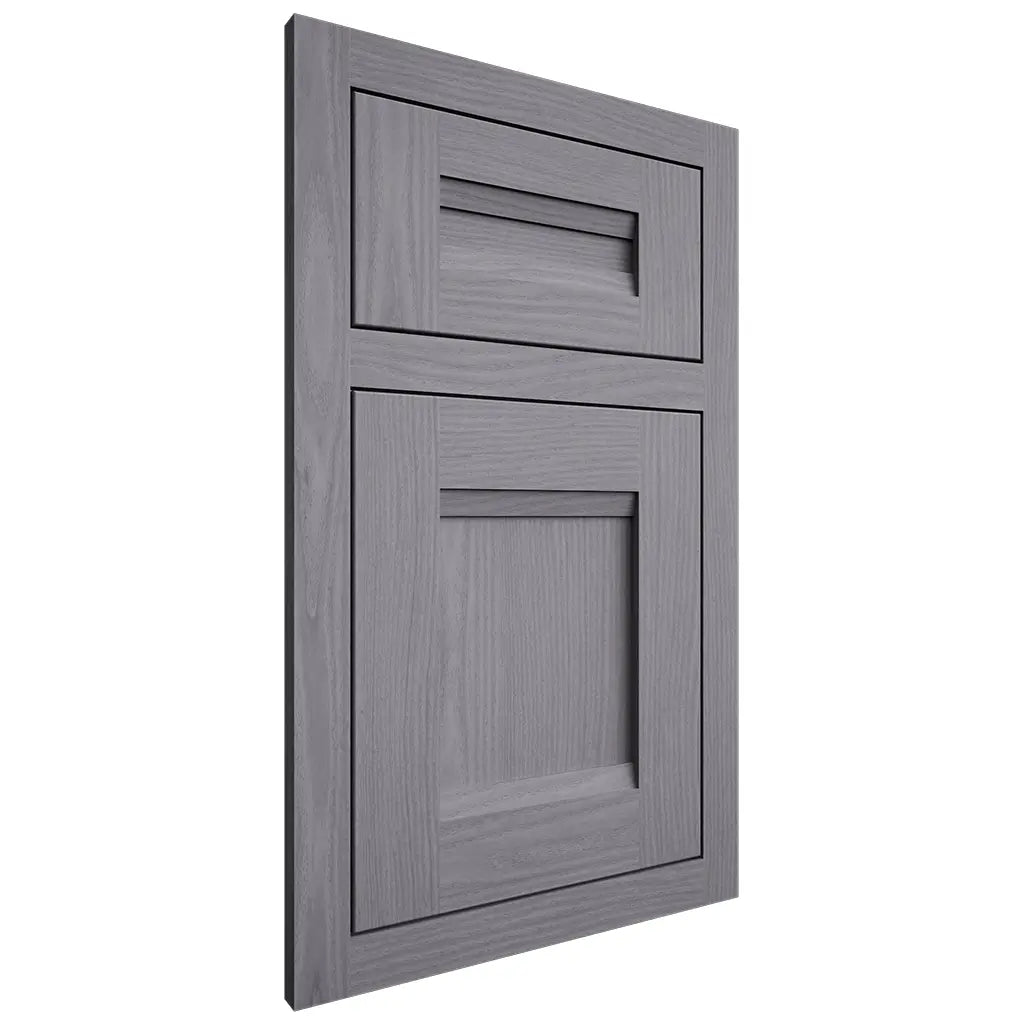 Shiloh Cabinetry Flush Inset Bristol White Oak Plain Cut Cadet Door