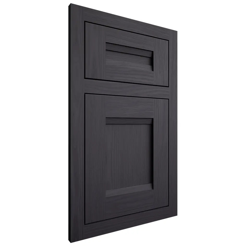 Shiloh Cabinetry Flush Inset Bristol White Oak Plain Cut Harbor Door