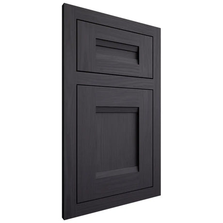 Shiloh Cabinetry Flush Inset Bristol White Oak Plain Cut Harbor Door