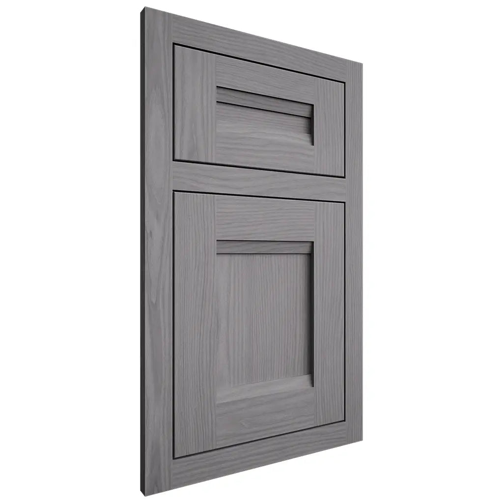 Shiloh Cabinetry Flush Inset Bristol White Oak Plain Cut Sterling Door