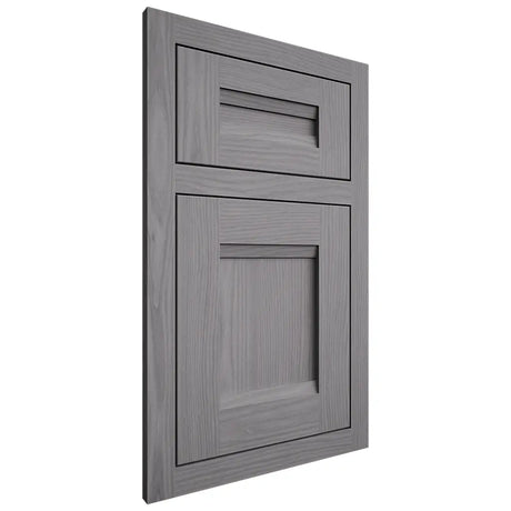 Shiloh Cabinetry Flush Inset Bristol White Oak Plain Cut Sterling Door