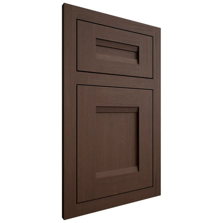 Shiloh Cabinetry Flush Inset Bristol White Oak Quarter Sawn Braun Door