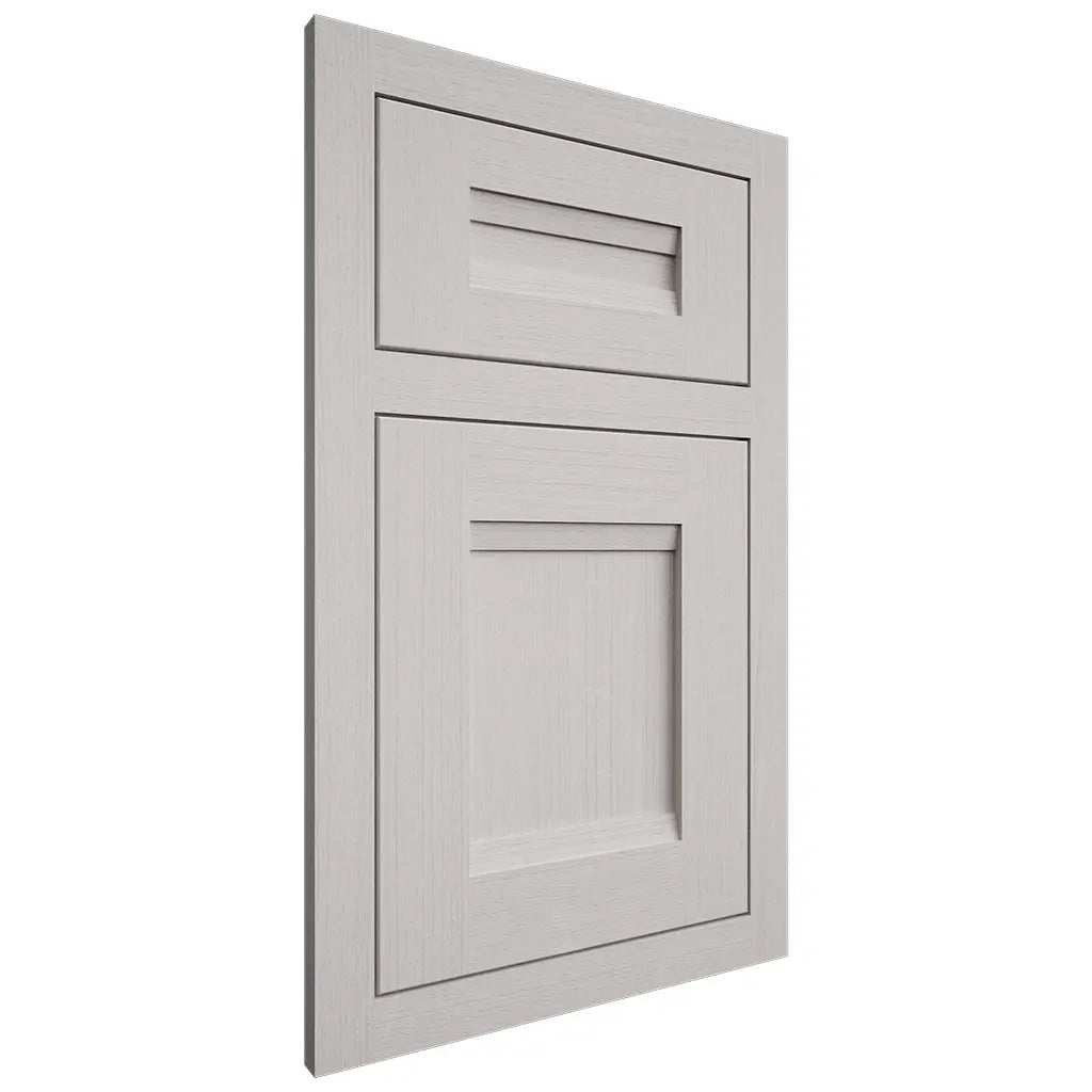 Shiloh Cabinetry Flush Inset Bristol White Oak Quarter Sawn Cotton Door