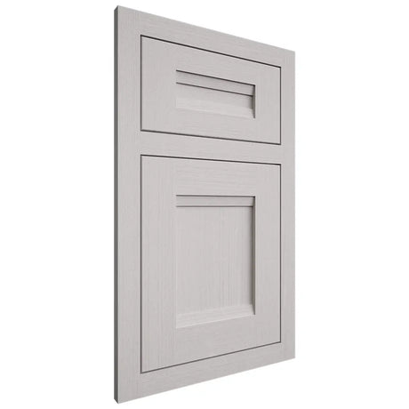 Shiloh Cabinetry Flush Inset Bristol White Oak Quarter Sawn Cotton Door