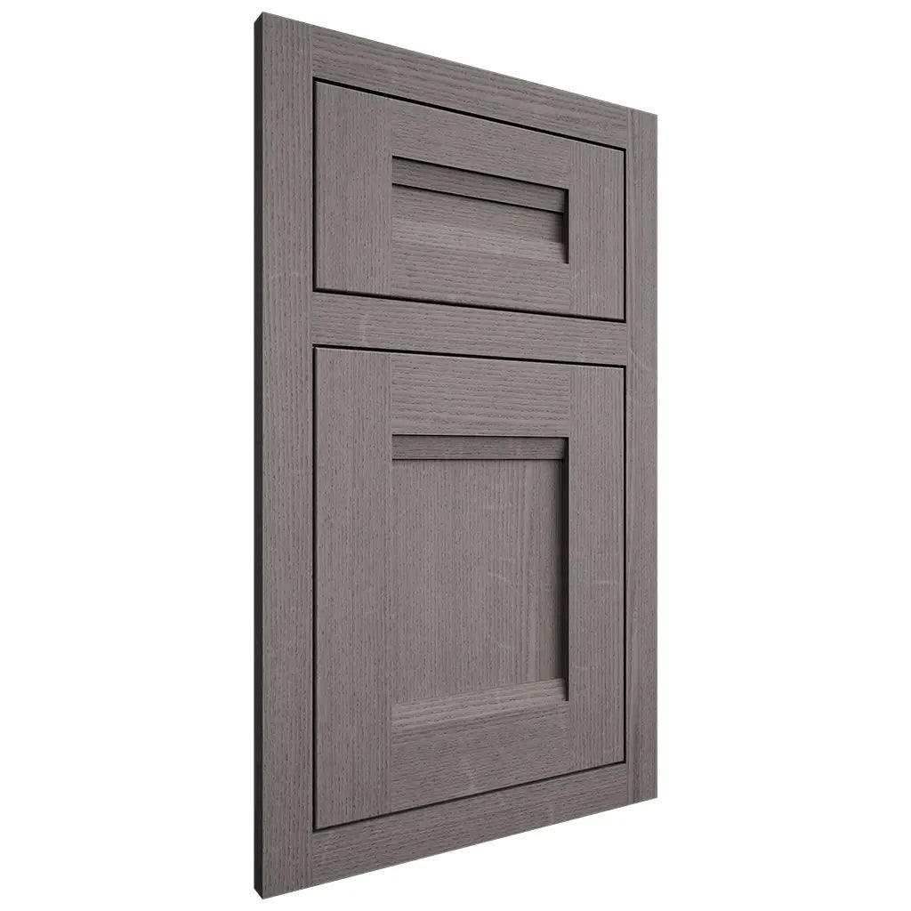 Shiloh Cabinetry Flush Inset Bristol White Oak Quarter Sawn Flagstone Door