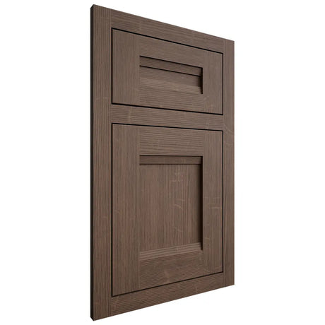 Shiloh Cabinetry Flush Inset Bristol White Oak Quarter Sawn Mineral Door