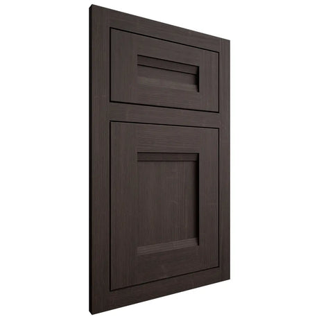 Shiloh Cabinetry Flush Inset Bristol White Oak Quarter Sawn Morel Door