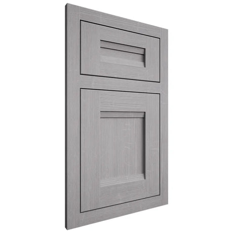 Shiloh Cabinetry Flush Inset Bristol White Oak Quarter Sawn Stratus Door