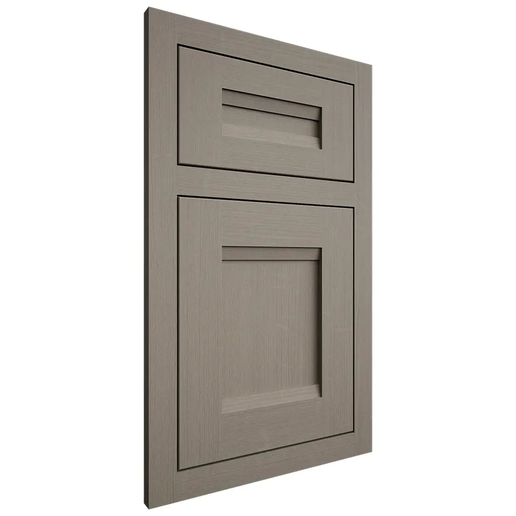 Shiloh Cabinetry Flush Inset Bristol White Oak Quarter Sawn Thyme Door