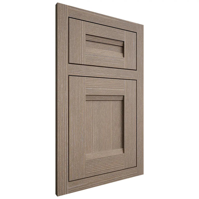 Shiloh Cabinetry Flush Inset Bristol White Oak Rift Cut Almond Door