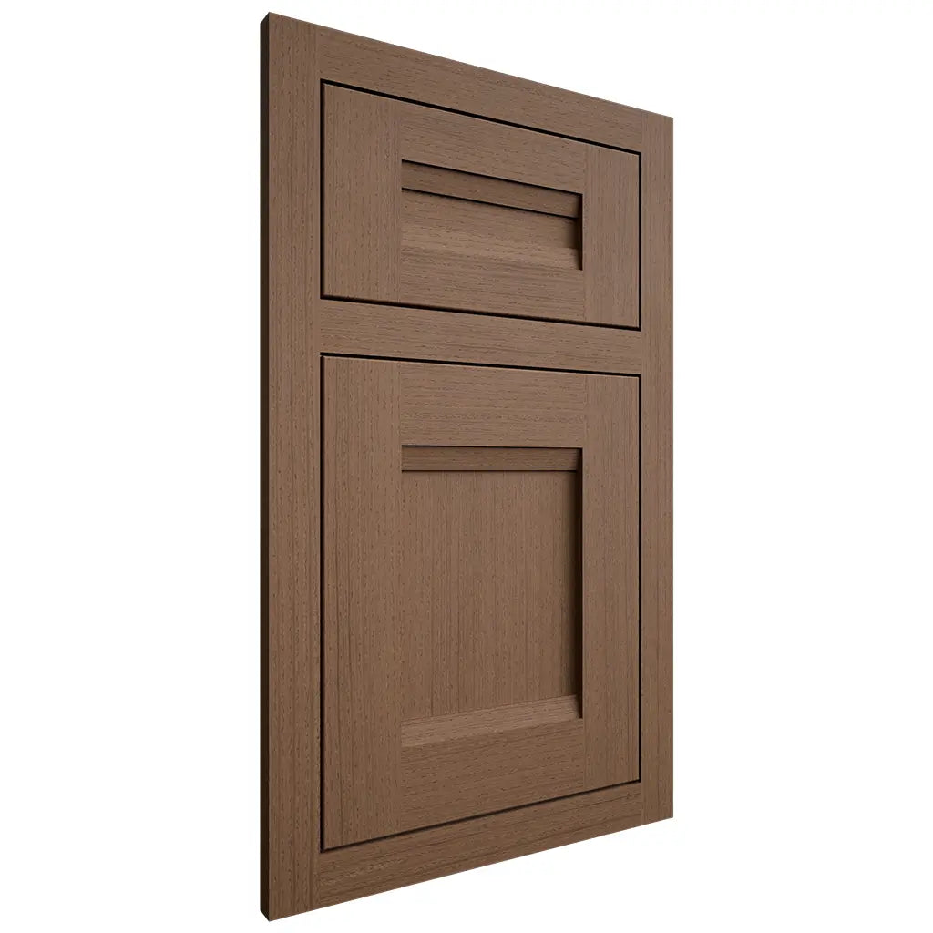 Shiloh Cabinetry Flush Inset Bristol White Oak Rift Cut Autumn Door