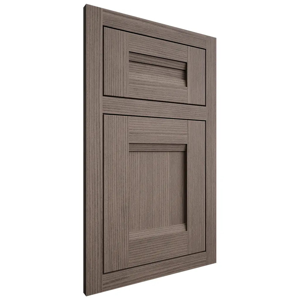 Shiloh Cabinetry Flush Inset Bristol White Oak Rift Cut Clay Door