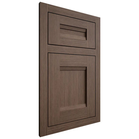 Shiloh Cabinetry Flush Inset Bristol White Oak Rift Cut Mineral Door