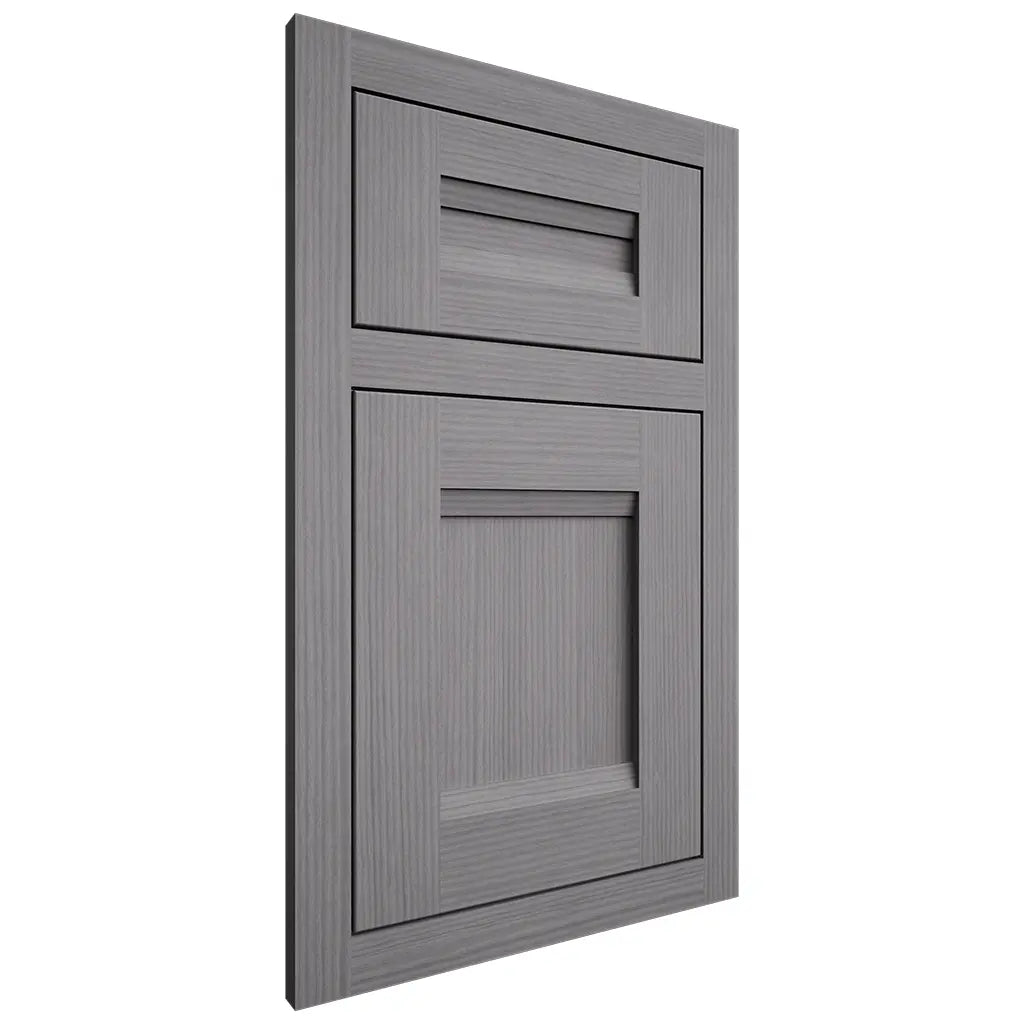 Shiloh Cabinetry Flush Inset Bristol White Oak Rift Cut Sterling Door