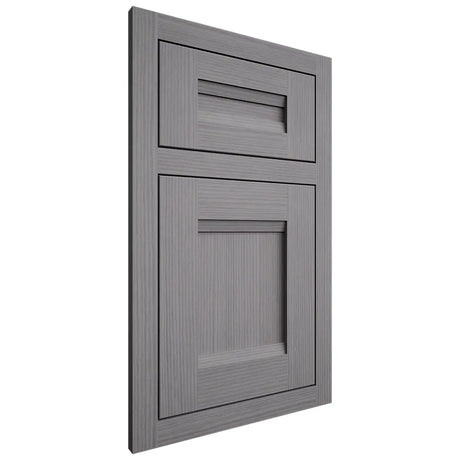 Shiloh Cabinetry Flush Inset Bristol White Oak Rift Cut Sterling Door