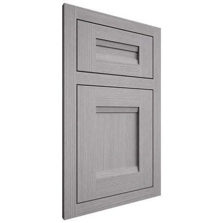 Shiloh Cabinetry Flush Inset Bristol White Oak Rift Cut Stratus Door