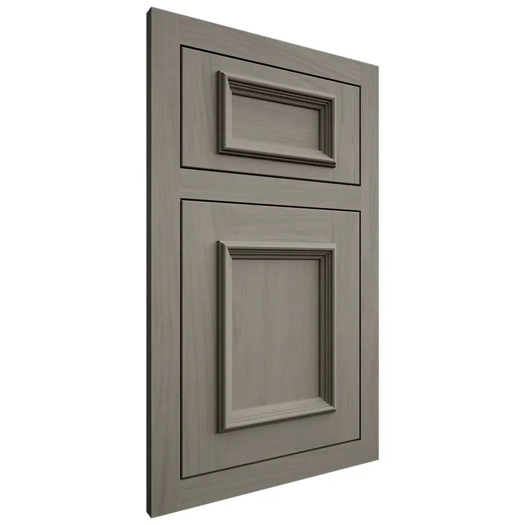 Shiloh Cabinetry Flush Inset Charleston Alder Plain Cut Thyme Door