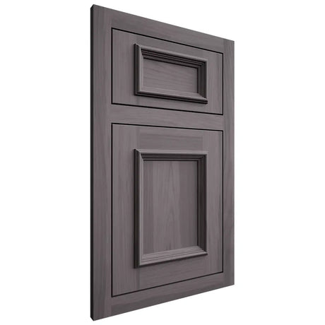 Shiloh Cabinetry Flush Inset Charleston Hickory Plain Cut Cadet Door