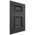 Shiloh Cabinetry Flush Inset Charleston Poplar Plain Cut Cadet Door