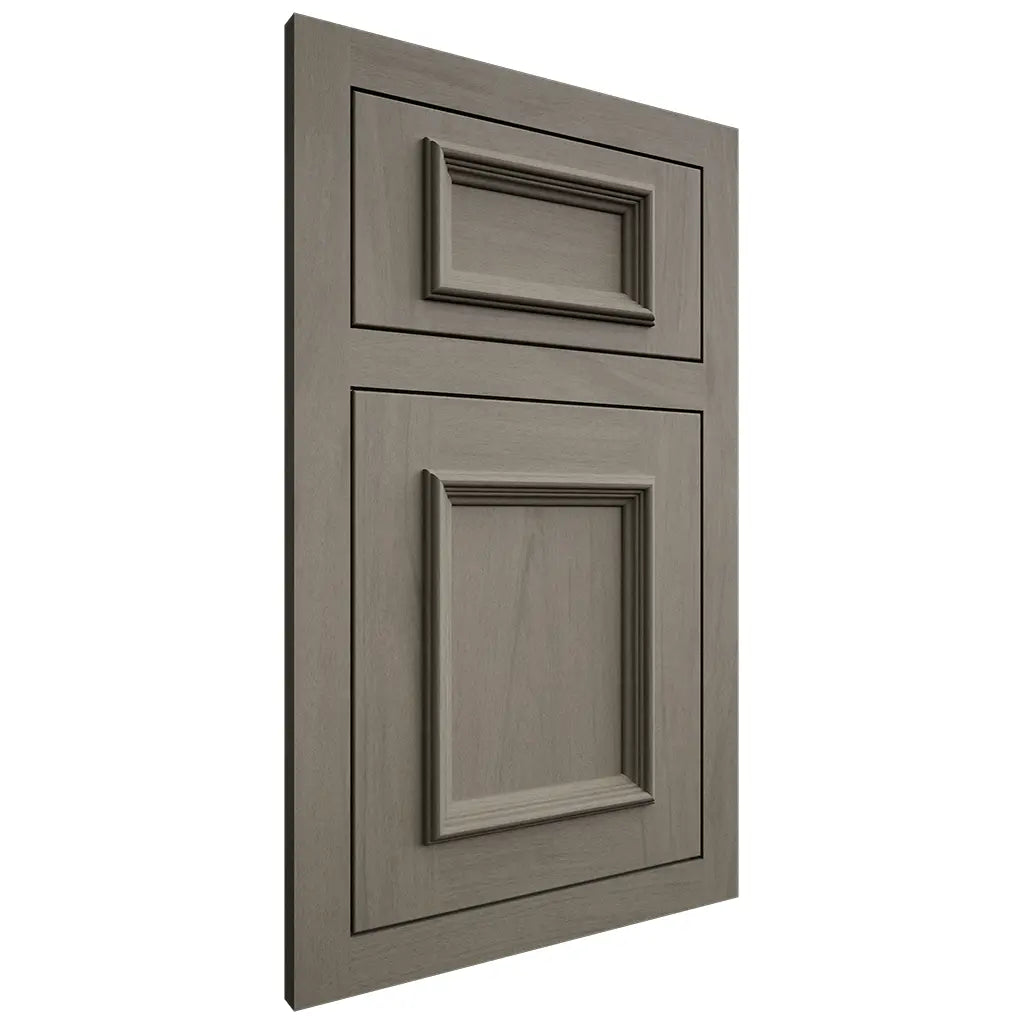 Shiloh Cabinetry Flush Inset Charleston Poplar Plain Cut Thyme Door
