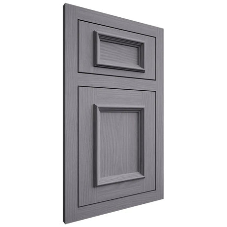 Shiloh Cabinetry Flush Inset Charleston White Oak Plain Cut Cadet Door
