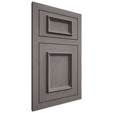 Shiloh Cabinetry Flush Inset Charleston White Oak Plain Cut Flagstone Door