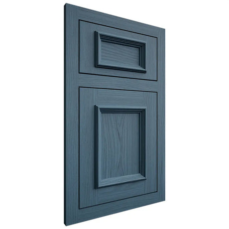 Shiloh Cabinetry Flush Inset Charleston White Oak Plain Cut Hudson Door