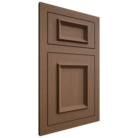 Shiloh Cabinetry Flush Inset Charleston White Oak Quarter Sawn Autumn Door