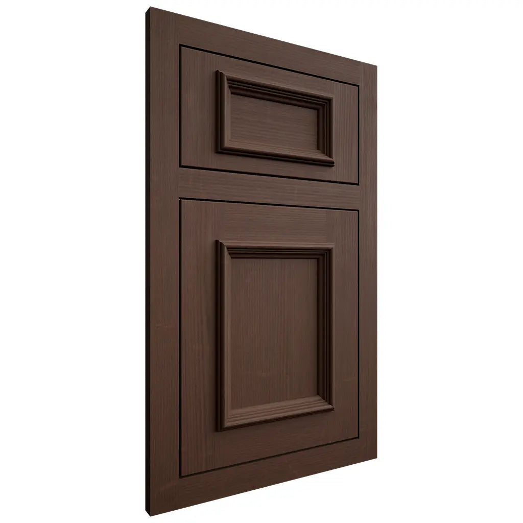 Shiloh Cabinetry Flush Inset Charleston White Oak Quarter Sawn Braun Door