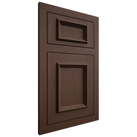 Shiloh Cabinetry Flush Inset Charleston White Oak Quarter Sawn Braun Door