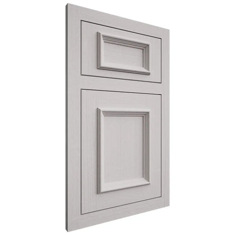 Shiloh Cabinetry Flush Inset Charleston White Oak Quarter Sawn Cotton Door