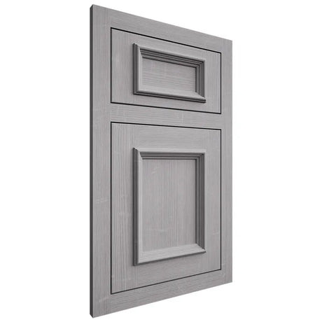Shiloh Cabinetry Flush Inset Charleston White Oak Quarter Sawn Stratus Door