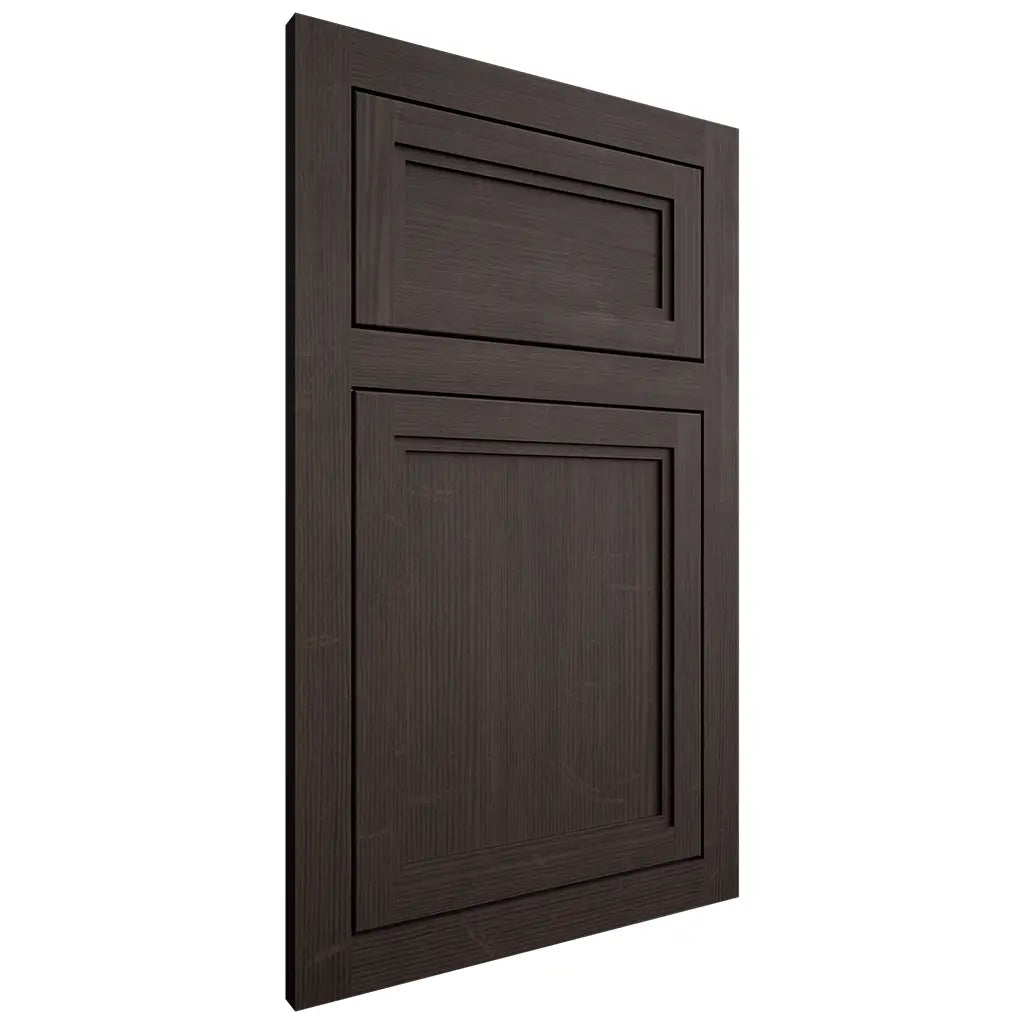 Shiloh Cabinetry Flush Inset Concord White Oak Quarter Sawn Morel Door