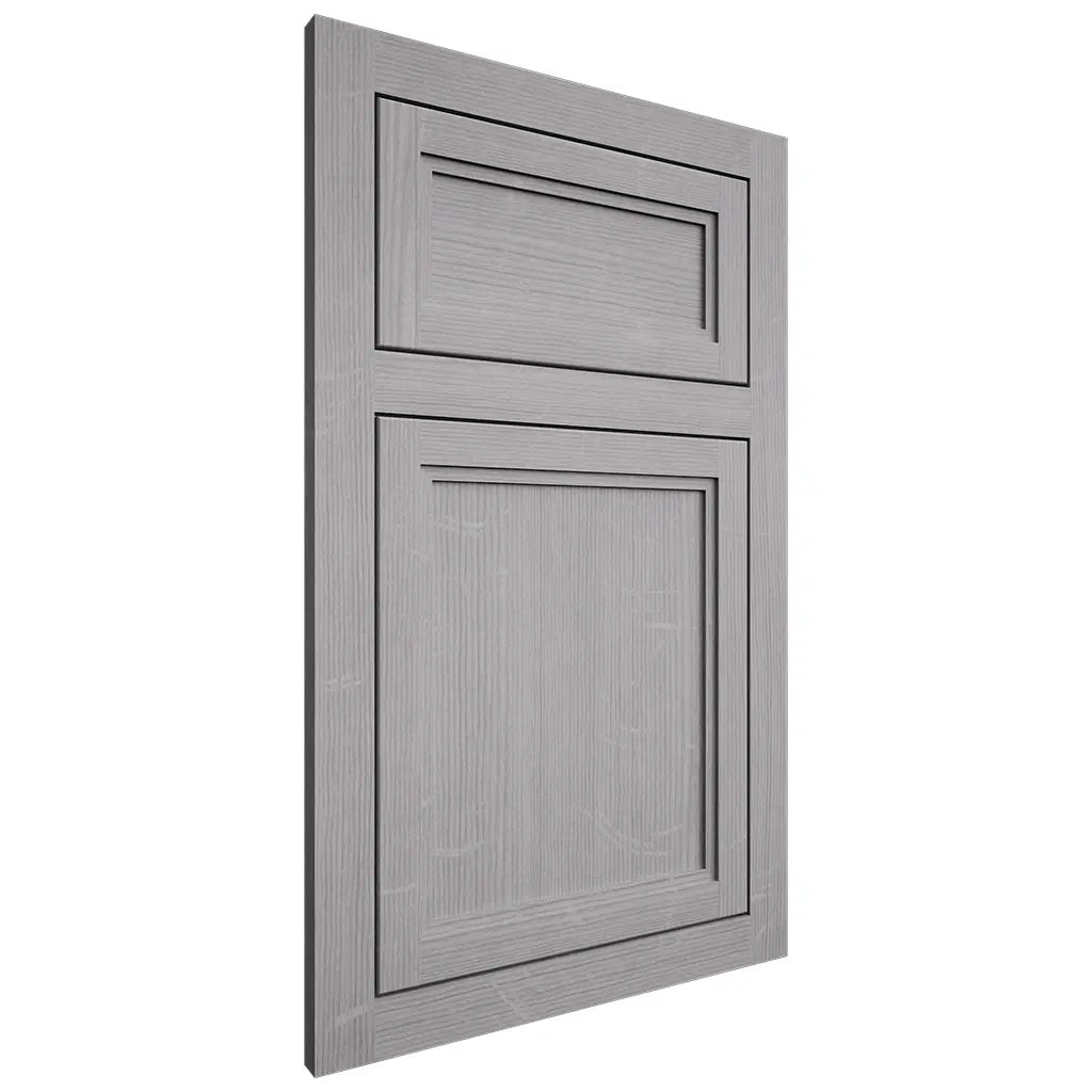 Shiloh Cabinetry Flush Inset Concord White Oak Quarter Sawn Stratus Door