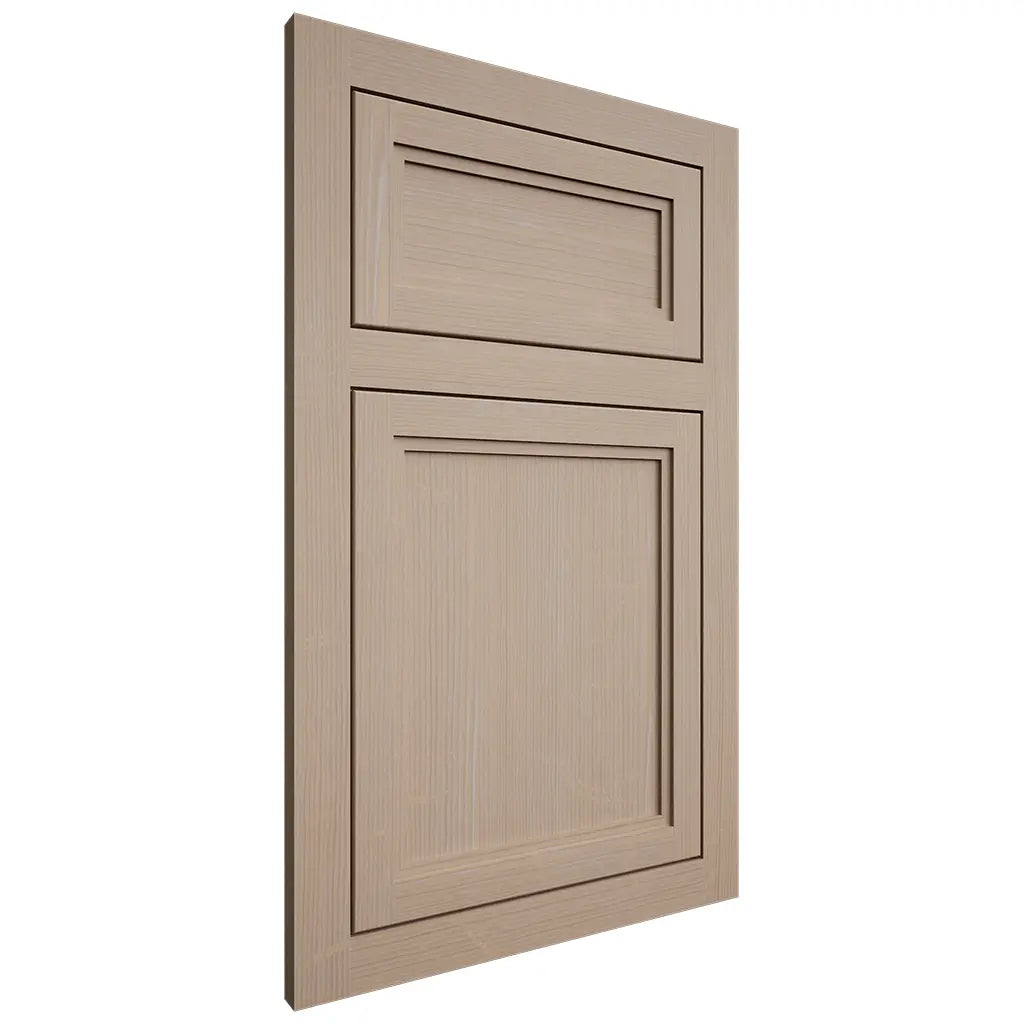 Shiloh Cabinetry Flush Inset Concord White Oak Quarter Sawn Straw Door