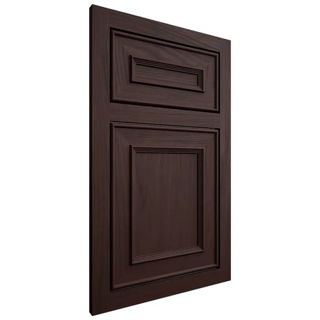 Shiloh Cabinetry Flush Inset Dalton Alder Plain Cut Bistre Door
