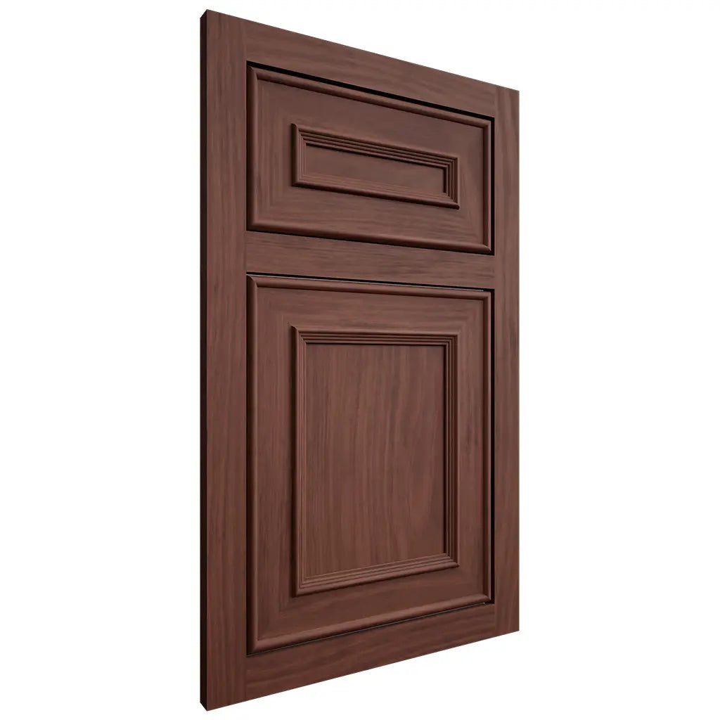 Shiloh Cabinetry Flush Inset Dalton Cherry Plain Cut Bourbon Door