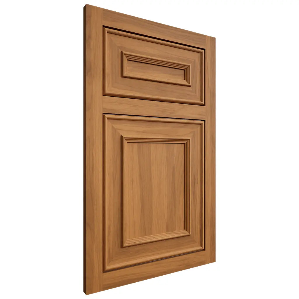 Shiloh Cabinetry Flush Inset Dalton Hickory Plain Cut Medium Door