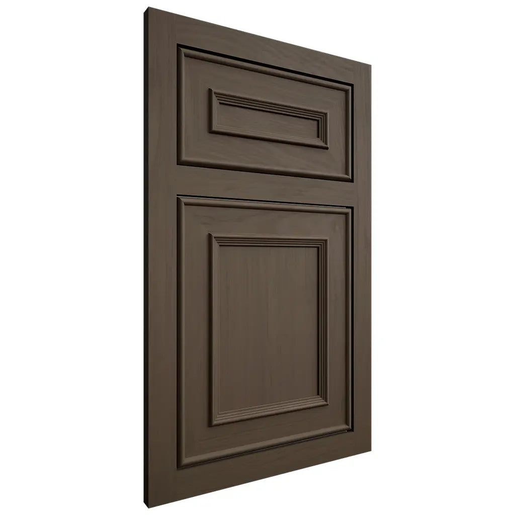 Shiloh Cabinetry Flush Inset Dalton Maple Plain Cut Perfect Brown Door