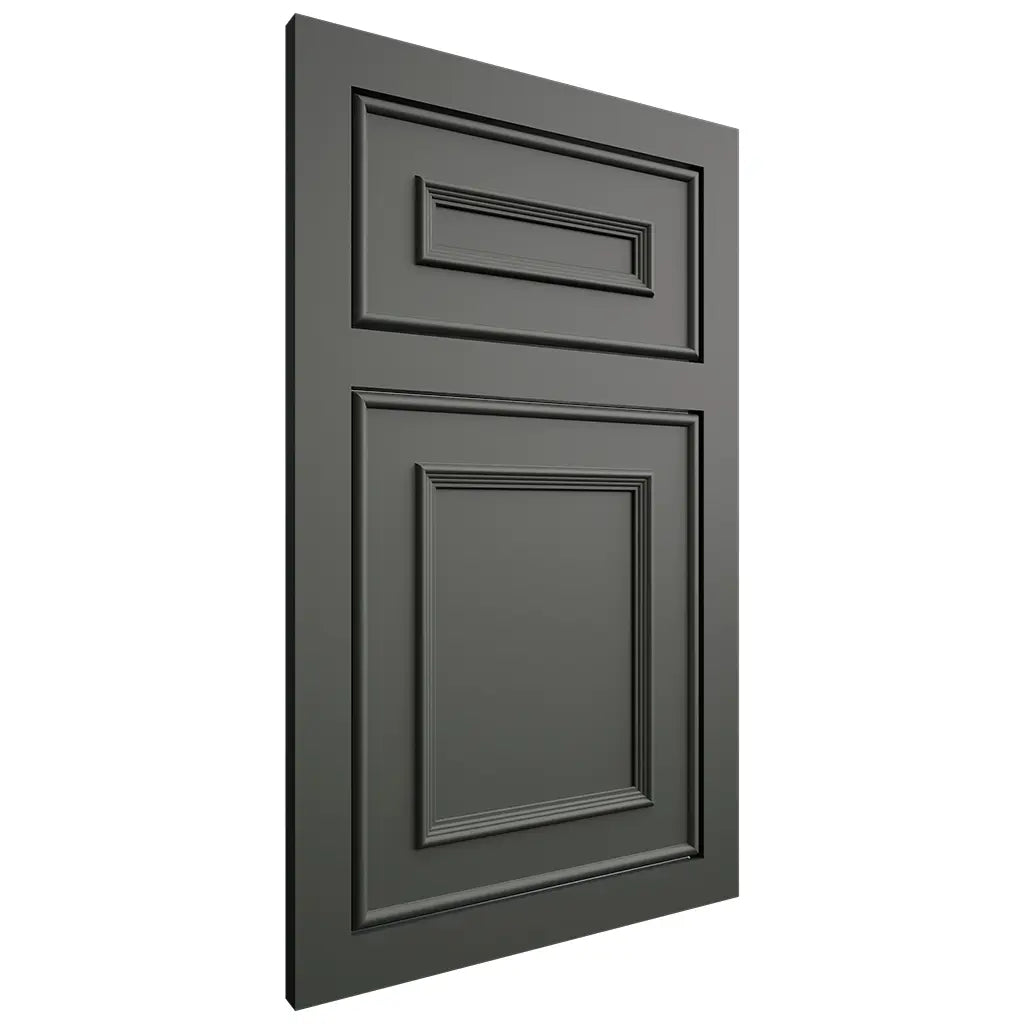 Shiloh Cabinetry Flush Inset Dalton Paintable Pewter Green Door
