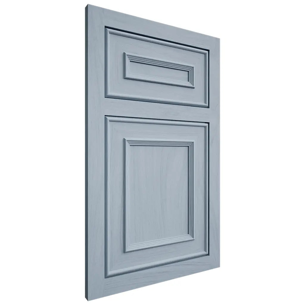Shiloh Cabinetry Flush Inset Dalton Poplar Plain Cut Sky Door