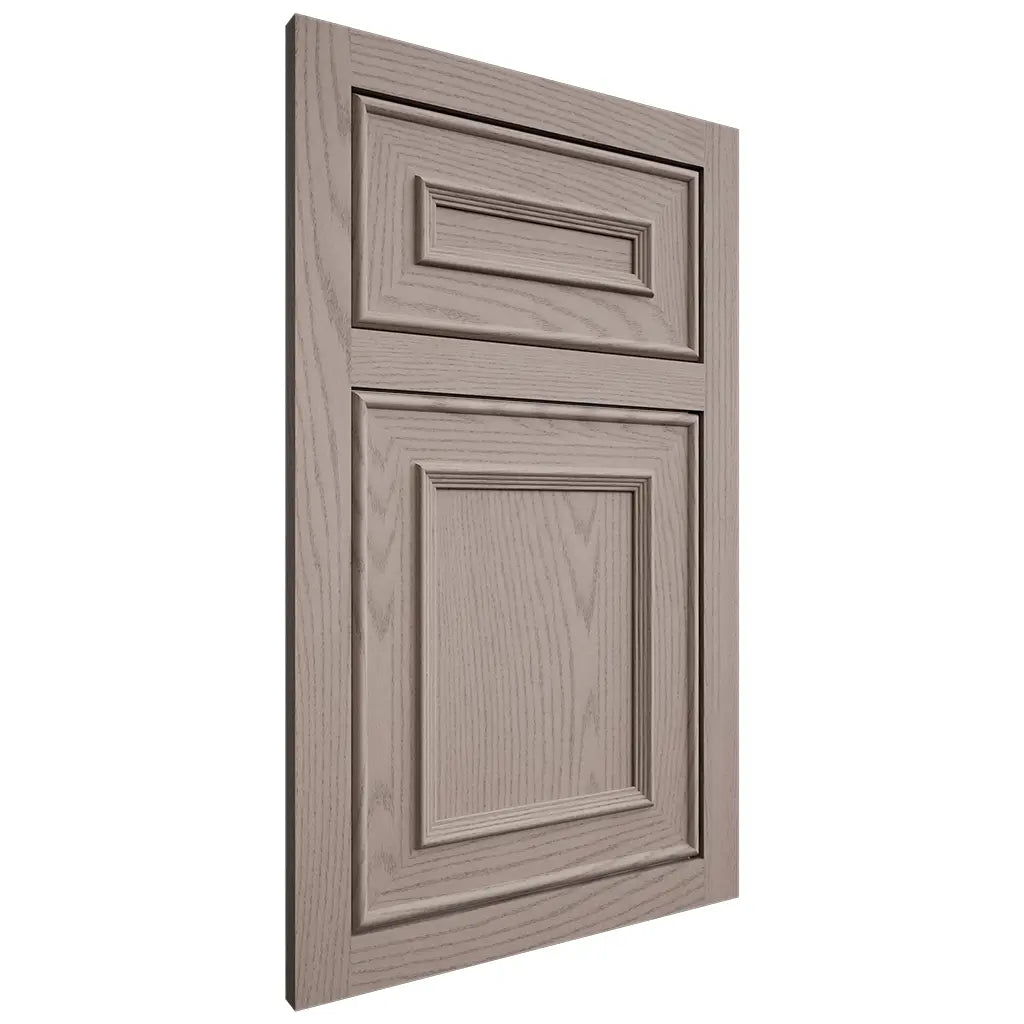 Shiloh Cabinetry Flush Inset Dalton Red Oak Plain Cut Sterling Door